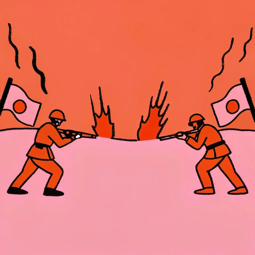 implementazione dissido guerra tra 2 nazioni 1